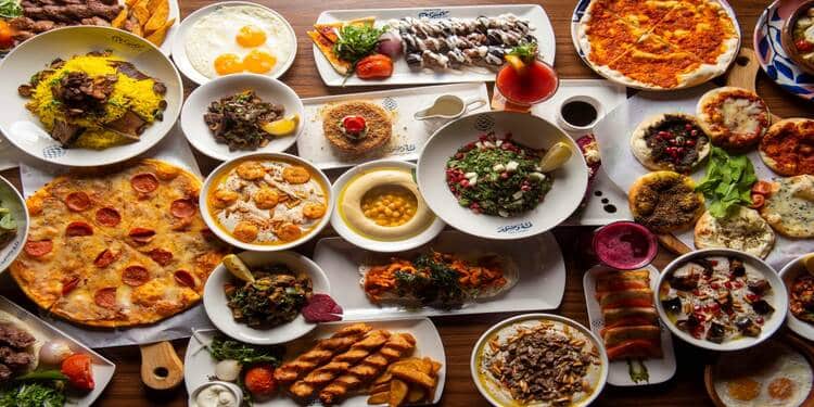 منيو مطعم فته وصنوبر ابها